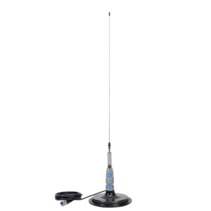 Antenne CB PNI ML170, longueur 168 cm, 26-30 MHz, 1000 W, avec embase magnétique PNI 170/PL.