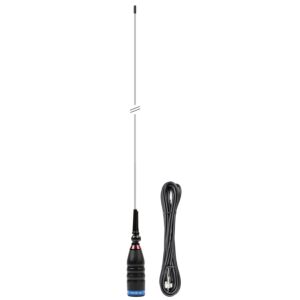 Antenne CB PNI ML70 70cm 26-30MHz 200W embase magnétique 145mm