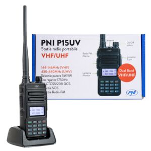 Station radio portable VHF / UHF PNI P15UV