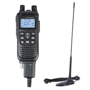 Kit radio CB portable PNI Escort HP 92 multi-normes 4W, 12-24V AM-FM avec antenne CB PNI Extra 45 et aimant