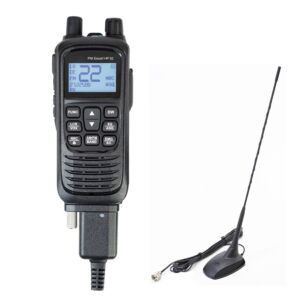 Kit radio CB portable PNI Escort HP 92 multi-normes 4W, 12-24V AM-FM avec antenne CB PNI Extra 48 et aimant