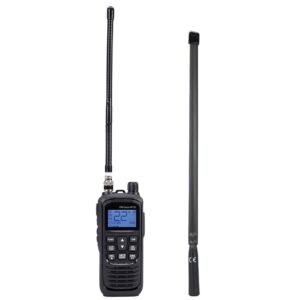 Ensemble radio CB portable PNI Escort HP 92 multi-normes 4W, 12-24V AM-FM avec antenne CB PNI Flex 47
