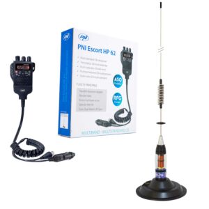 Antenne cb pni de sirio ml145 avec filetage pl, longueur 145 cm, 27 - 28,5  mhz, 900w, sans câble, fabriquée en italie PNI PNI-ML145-Sirio Pas Cher 