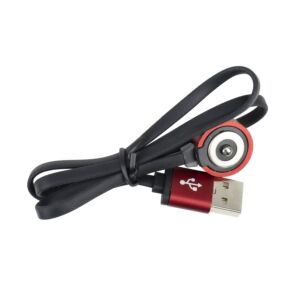 Câble USB pour charger les lampes de poche PNI Adventure F75, avec contact magnétique, longueur 50 cm