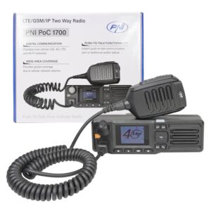 Station radio PNI PoC 1700, GSM 4G LTE, Wi-Fi