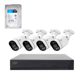 Kit de vidéosurveillance avec disque dur inclus