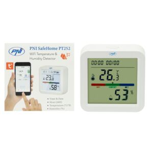 Capteur intelligent de température et d'humidité PNI SafeHome PT252
