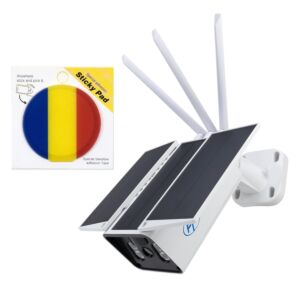 Caméra de surveillance vidéo PNI SafeHome PT950LR 1080p 2MP et drapeau adhésif inclus (cadeau).