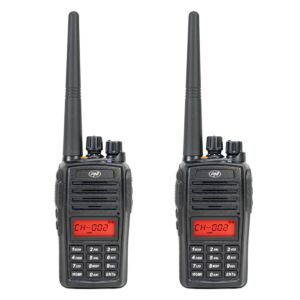 Ensemble de 2 postes radio portables PNI PMR