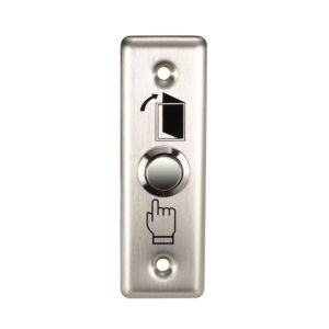 Bouton d'accès rétractable SilverCloud PB303, commande NO