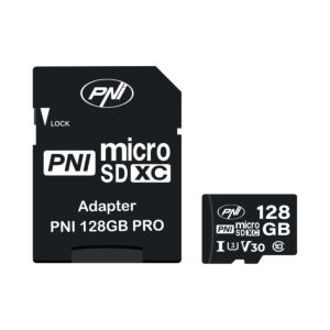Carte mémoire MicroSD PNI 128 Go PRO