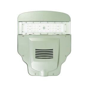 Lampadaire d'éclairage public carré PNI SL613 30W, 3400lm