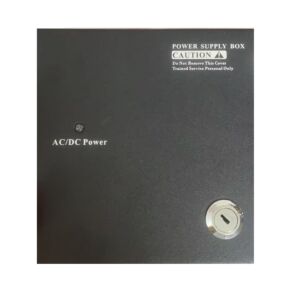 Alimentation CCTV PNI STC52 12 V, 5 A, 60 W, 4 sorties, en boîtier métallique