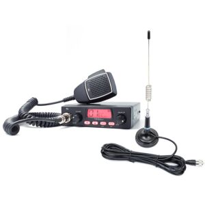 Kit station radio CB TTi TCB-550 EVO + antenne CB PNI ML29, longueur 34 cm