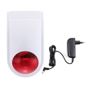 Sirène extérieure sans fil PNI SafeHouse HS007S avec batterie