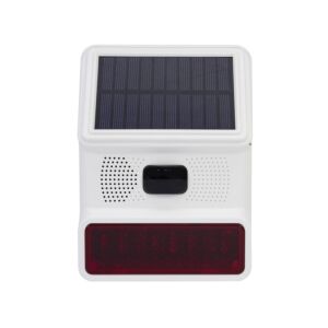 Sirène extérieure sans fil PNI SafeHouse HS009 charge solaire