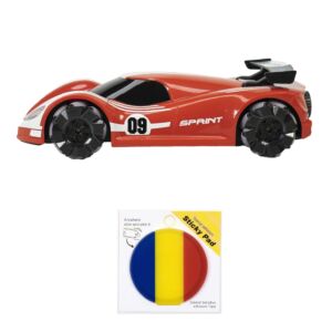 Pack de jouets Silvercloud RedOne avec télécommande de drapeau à coussinet collant incluse