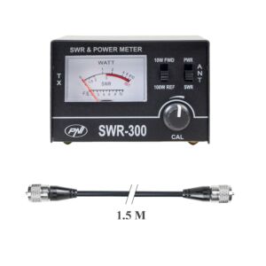 Ensemble réflectomètre PNI SWR-300 PWR-SWR pour la mesure du TOS et câble de connexion PNI R150