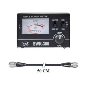 Ensemble réflectomètre PNI SWR-300 PWR-SWR pour la mesure du TOS et câble de connexion PNI R50